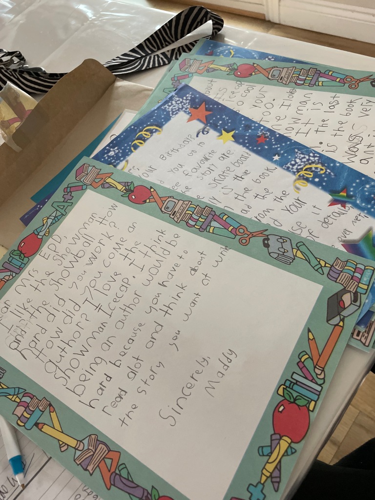 My first student letters…melt my heart!